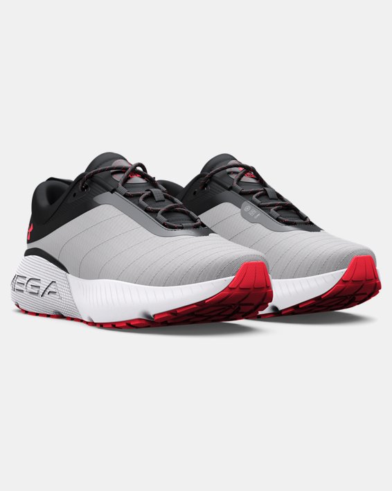 Men's UA HOVR™ Mega Warm Running Shoes in Gray image number 3
